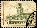 Spain - 1938 - Pro Badajoz - 5 CTS - Verde - Badajoz - 0
